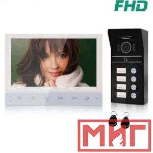 Фото 16 - Видеодомофон с экраном HD 7-дюймовый монитором.